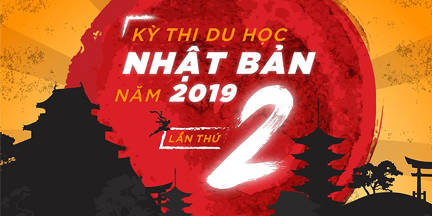 Kỳ thi Du học Nhật Bản (EJU) đợt 2 năm 2019