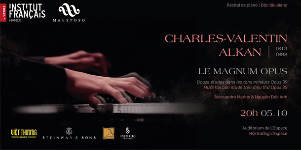 Độc tấu piano Charles-Valentin Alkan