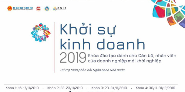 Khóa đào tạo "Khởi sự kinh doanh"