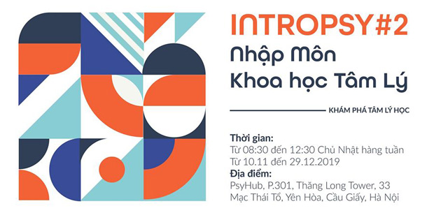 IntroPsy: Nhập môn Khoa học Tâm lý - Khóa 2