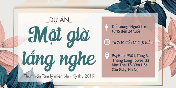 Dự án "Một giờ lắng nghe" Tháng 10-11-12