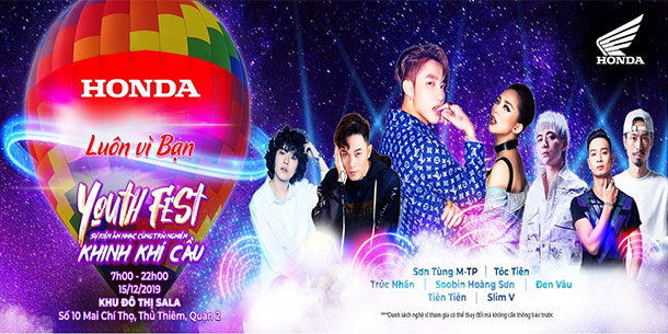 Honda Đại Nhạc Hội Khinh Khí Cầu