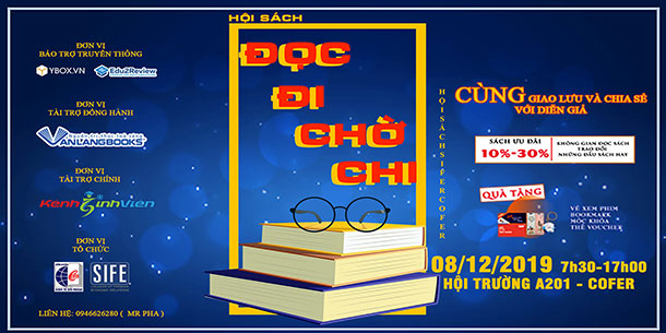 Hội Sách "Đọc Đi Chờ Chi" 2019 (Miễn Phí Tham Dự)
