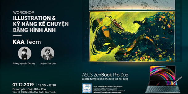 Workshop "Illustration Và Kỹ Năng Kể Chuyện Bằng Hình Ảnh" 2019 (Miễn Phí Tham Dự)