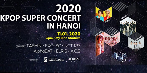Đại nhạc hội K-POP Super Concert 2020 tại Hà Nội