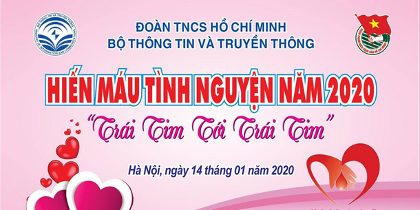 Hiến máu tình nguyện 2020 "TRÁI TIM TỚI TRÁI TIM"