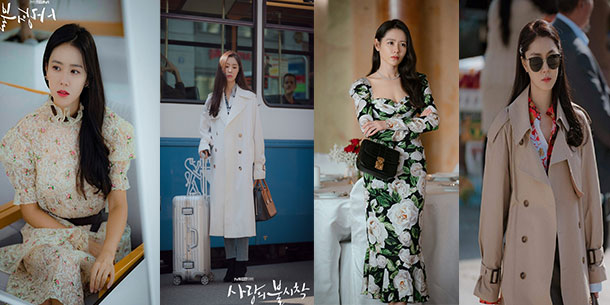 Phong cách 'con nhà giàu' đối lập của hai mỹ nhân 'Hạ cánh nơi anh'