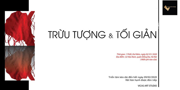 Triển lãm Tết 2020: Trừu Tượng & Tối Giản