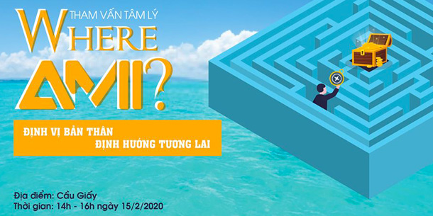 Tham vấn tâm lý: WHERE AM I? Định vị bản thân - Định hướng tương lai