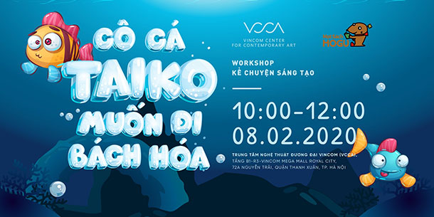 Workshop Kể chuyện sáng tạo: Cô cá Taiko muốn đi bách hóa