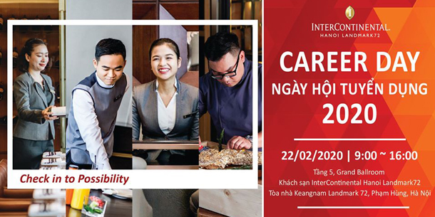 Ngày Hội Tuyển Dụng Career Day 2020 - InterContinental Hanoi Landmark72