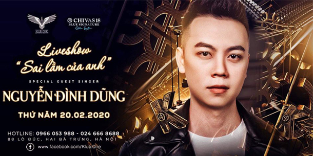 Liveshow "Sai Lầm Của Anh" Nguyễn Đình Dũng
