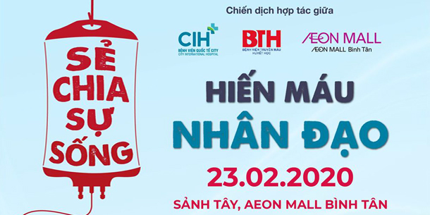 Chương trình Hiến máu nhân đạo ngày 23.02.2020