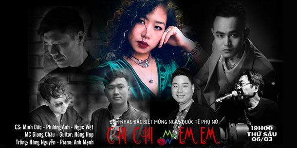 Đêm nhạc mừng ngày Quốc tế phụ nữ - Chị Chị Em Em