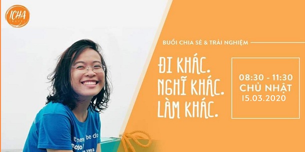 Buổi Chia Sẻ & Trải Nghiệm: Đi Khác. Nghĩ Khác. Làm Khác 2020 (Miễn Phí Tham Dự)