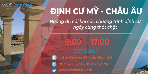 Hội thảo: "Định Cư Mỹ - Châu Âu"