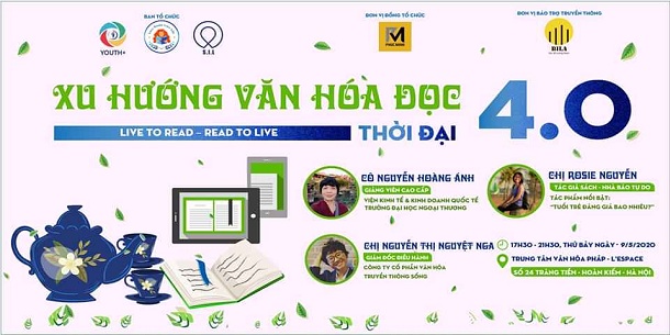 Workshop Xu Hướng Văn Hóa Đọc Trong Thời Đại 4.0 2020 (Miễn Phí Tham Dự) 