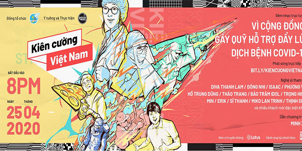 Liveshow Music: Kiên Cường Việt Nam - Stay Strong Vietnam - Đêm Nhạc Trực Tuyến Vì Cộng Đồng Gây Quỹ Hỗ Trợ Đẩy Lùi Đại Dịch Covid-19 2020