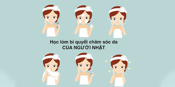 6 bí quyết skin care routine của người Nhật nhất định phải biết để có làn da không tuổi.