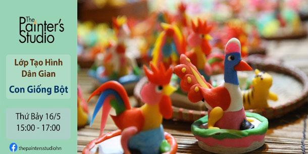 Lớp Tạo Hình Dân Gian: Con Giống Bột