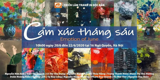 Triển lãm: “Cảm xúc tháng sáu”