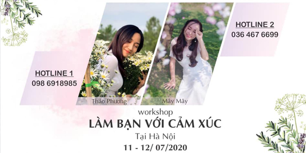 Workshop "Làm Bạn Với Cảm Xúc"