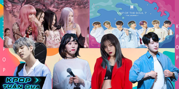 Kpop tuần qua: BlackPink , BTS đều lập kỷ lục, Jae (Day6) tố JYP đối xử bất công, Jimin rời AOA sau lùm xùm bắt nạt cựu thành viên Mina.