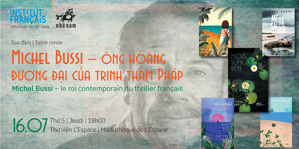 Tọa đàm: Michel Bussi - Ông hoàng đương đại của trinh thám Pháp