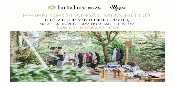 Phiên Chợ Lại Đây Mua Đồ Cũ "Mùa Hè" - Miễn phí tham dự