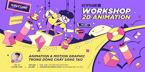 Workshop MIỄN PHÍ Nghề Animation & Motion Graphic