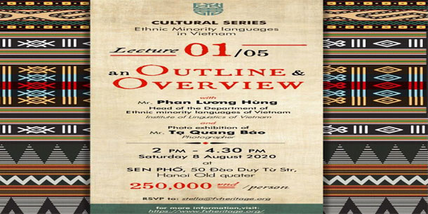 Chuỗi sự kiện văn hóa – talkshow: ngôn ngữ dân tộc thiểu số tại Việt Nam