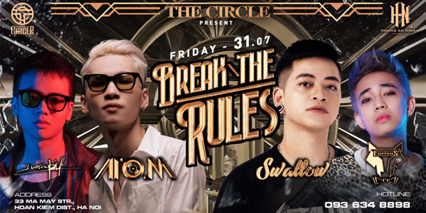 Đêm nhạc BREAK THE RULES x The Circle