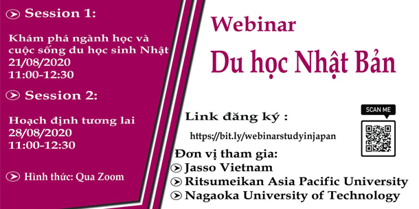HỘI THẢO TRỰC TUYẾN: DU HỌC NHẬT BẢN