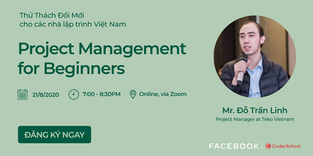 Sự kiện online: Project Management for Beginners