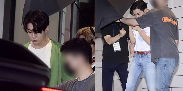 BTS bất ngờ lộ concept comeback vì bị chụp lén trên đường đi làm về