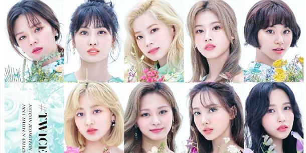 Bảng xếp hạng độ nổi tiếng của các thành viên TWICE tại 12 quốc gia và toàn thế giới