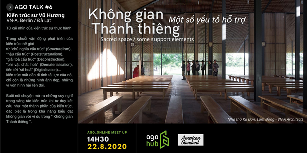 Online Talk "Không gian Thánh thiêng, một số yếu tố hỗ trợ"