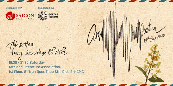 Sự kiện hòa nhạc Concert: Ars Poetica