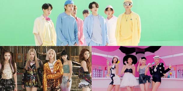 Thứ hạng của các ca khúc Kpop trên BXH BILLBOARD GLOBAL 200