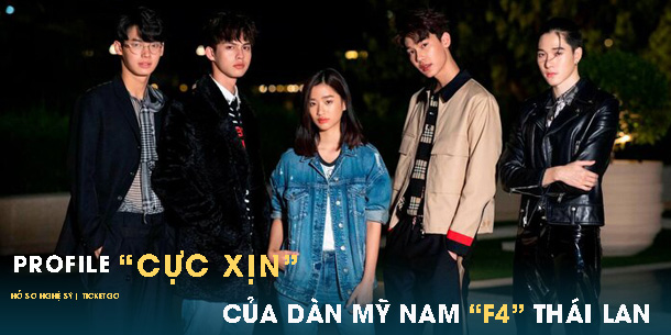 Profile chi tiết dàn diễn viên 'F4 Thái Lan': Xuất hiện hotboy 19 tuổi sở hữu chiều cao khủng 1m90