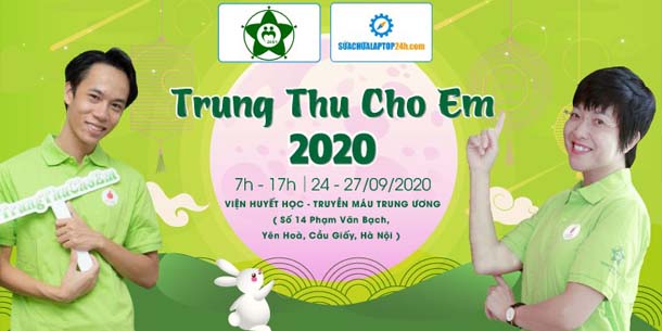 Tham Gia Ngày Hội Hiến Máu Trung Thu Cho Em 2020