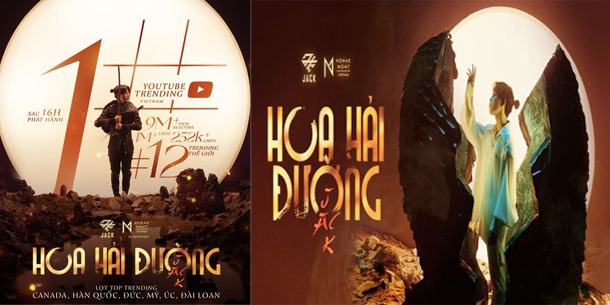 MV “Hoa Hải Đường” của Jack có gì mà chưa đầy 16 tiếng đã “càn quét” BXH thế giới