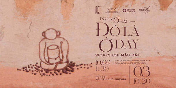 Workshop màu đất cùng Nguyễn Đức Phương