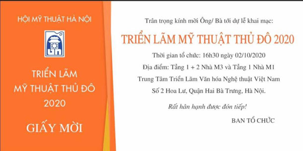 Triển lãm Mỹ thuật Thủ đô 2020