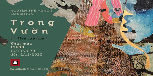 Triển lãm Trong Vườn: Thiên nhiên lãng đãng mộng mơ  của họa sĩ Nguyễn Thế Hùng