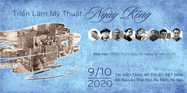 Triển lãm Mỹ thuật NGÀY RỘNG
