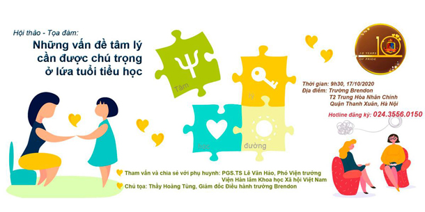 Hội thảo "Những vấn đề tâm lý cần được chú trọng ở độ tuổi tiểu học"