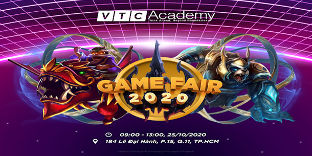 Sự Kiện Game Fair -  hội mê game không thể bỏ qua.