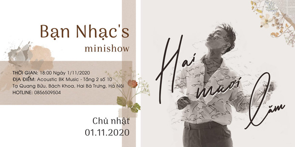 Buổi offline Bạn Nhạc "Hai mươi lăm"
