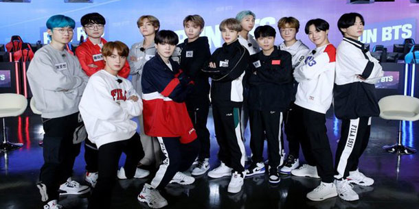 Netizen Hàn phát cuồng khi huyền thoại gặp gỡ huyền thoại BTS x game thủ quỷ vương bất tử Faker